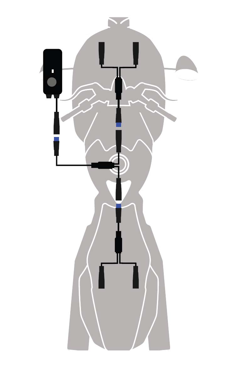 Separating Layouts for DITRIO LED Strip Kit M8r