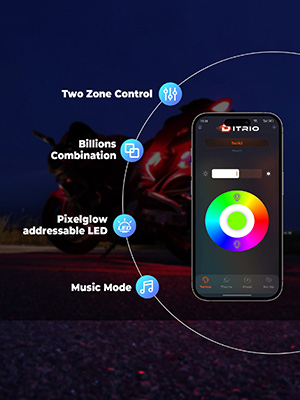 Smartphone App for Underglow LED Kits